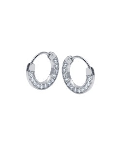 Silver Hoop Earring HO-2404